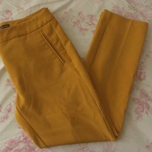 Women's Mustard-Colored Trousers